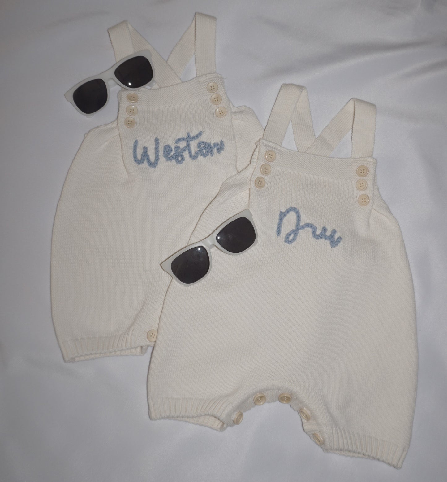 Personalized Onesie Spring/Summer Sweater Sleeveless (cotton) Name/Script