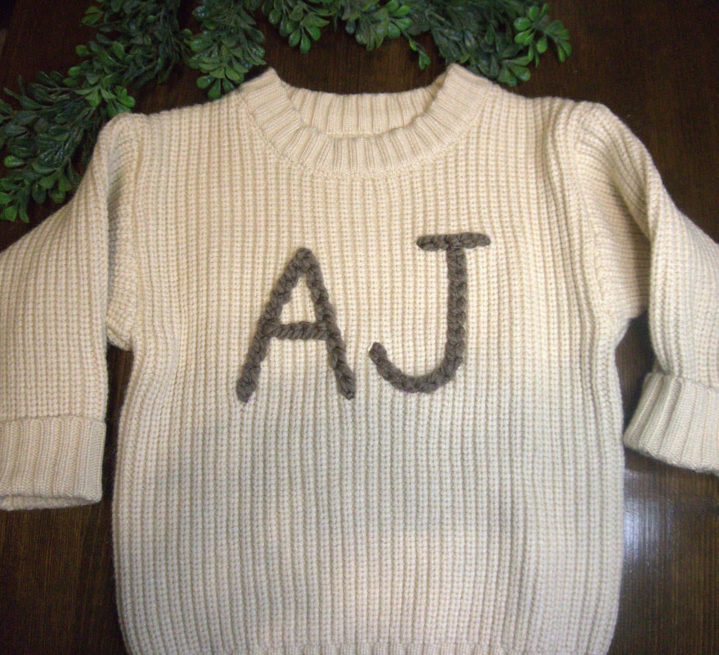 Personalized Sweater (cotton) - Name/Block Style