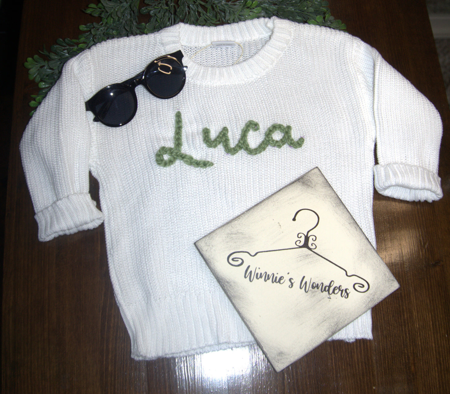 Personalized Sweater (cotton) - Name/Script